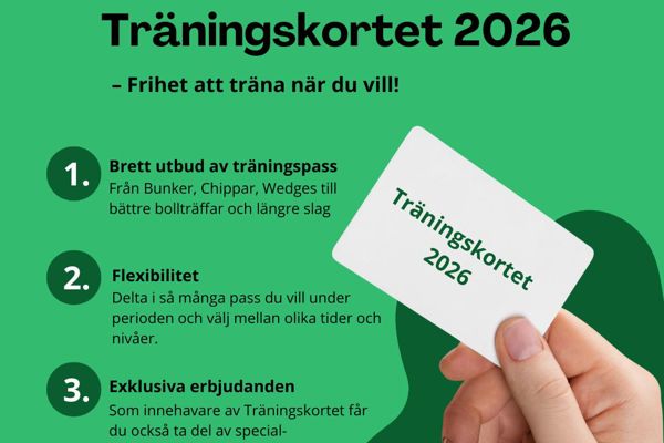 Träningskortet 2026
