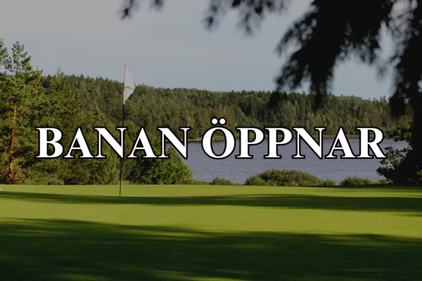 Banan öppnar
