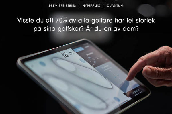 Footjoy fitting event - 3D scanner!