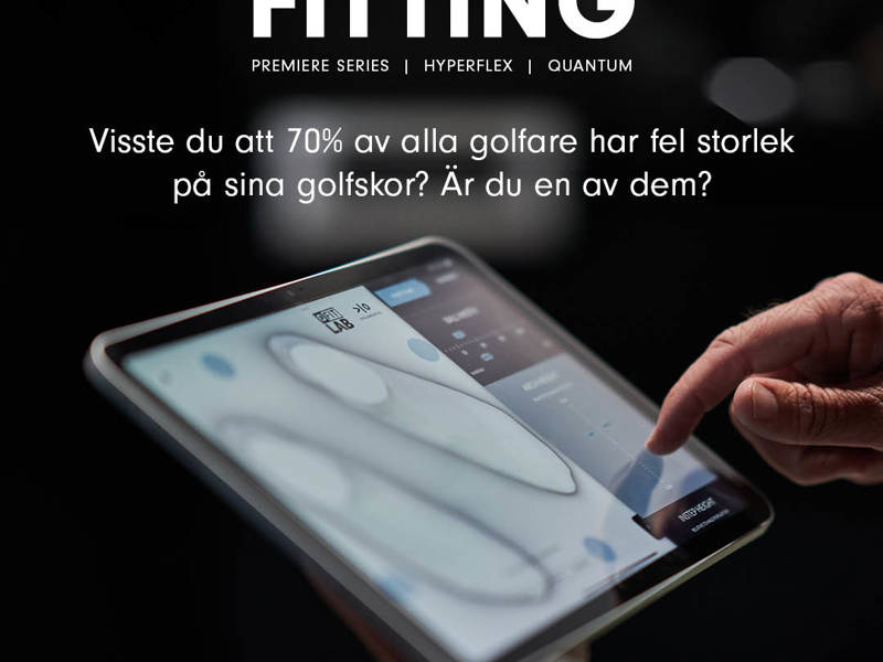 Footjoy fitting event - 3D scanner!