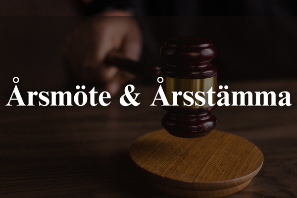 Handlingar till årsmöte & årsstämma 