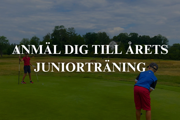 Anmälan för juniorträning öppen!