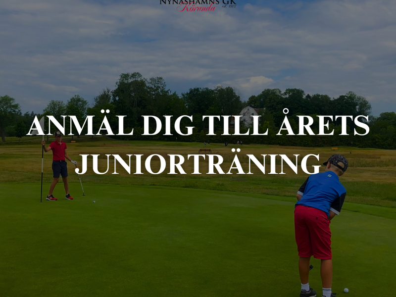 Juniorträning 2026