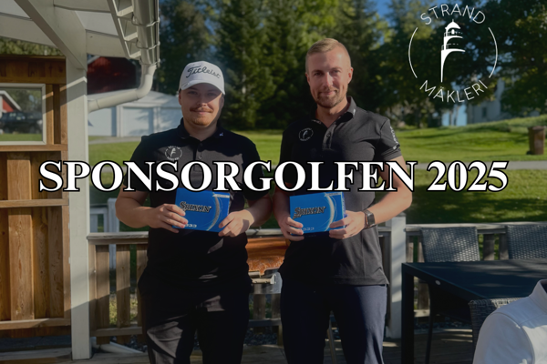 Sponsorgolfen 2025 