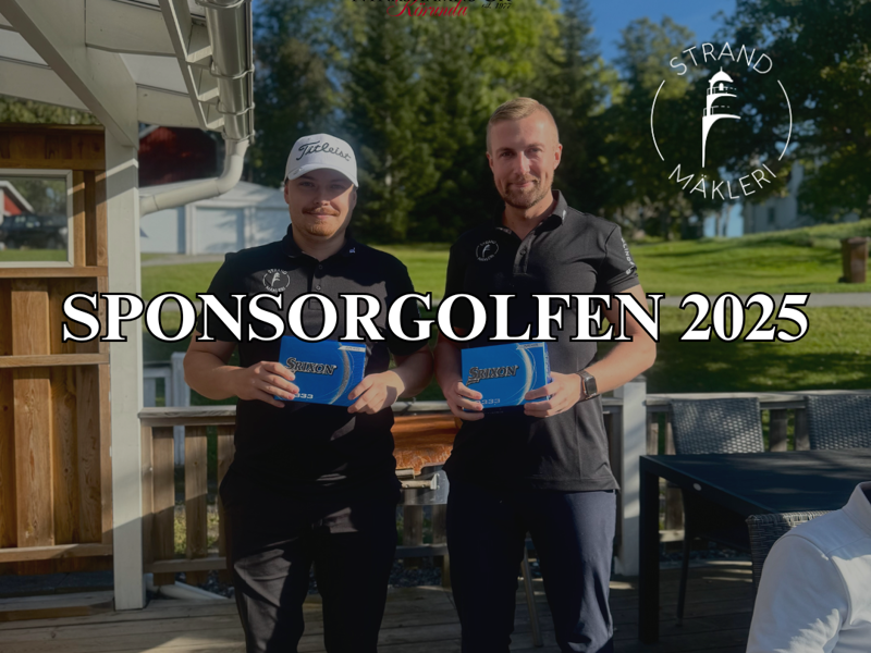 Sponsorgolfen 2025 