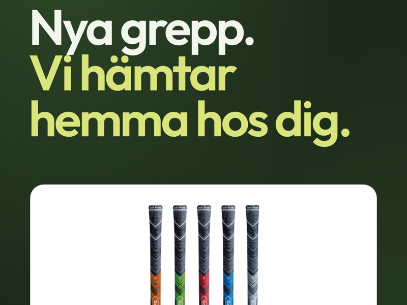 Nyhet: Greppbyte hemma hos dig