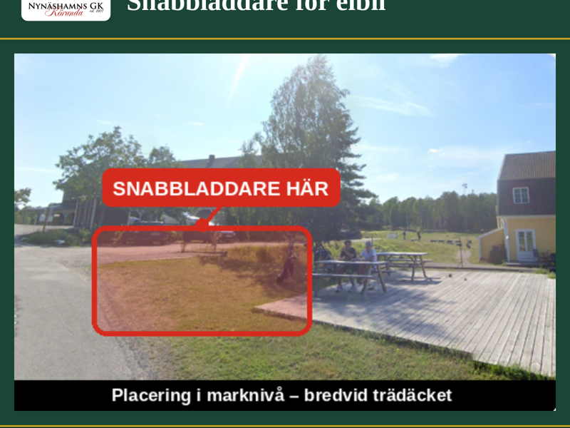 Installation av snabbladdarstation!