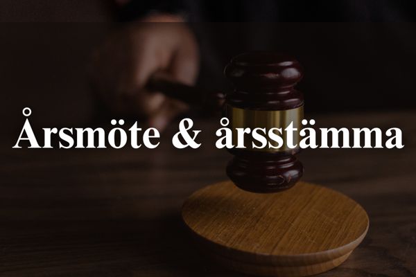 Kallelser årsmöte/årsstämma 2026