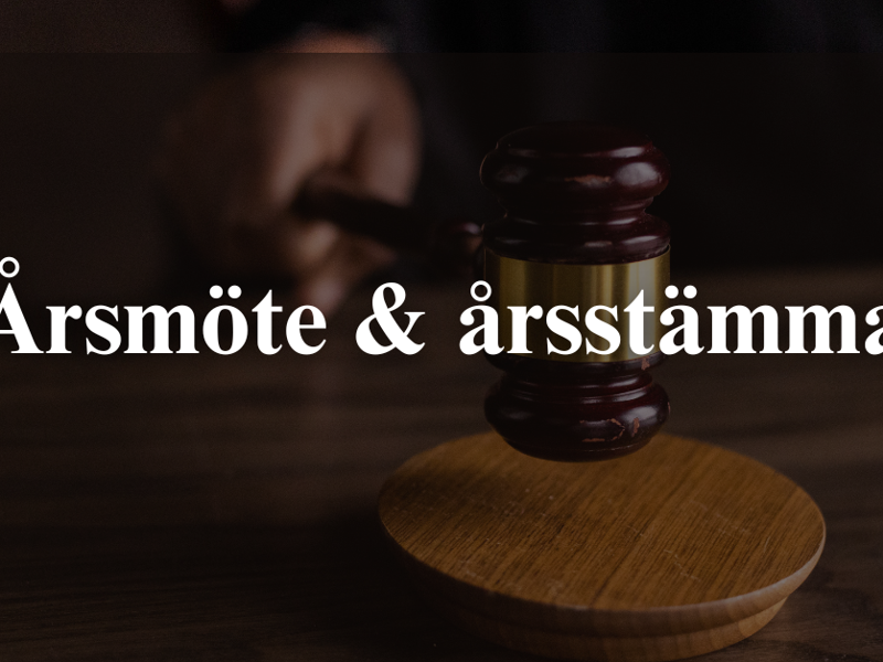 Kallelser årsmöte/årsstämma 2026