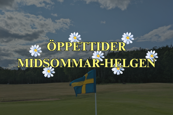Avvikande öppettider under midsommar-helgen