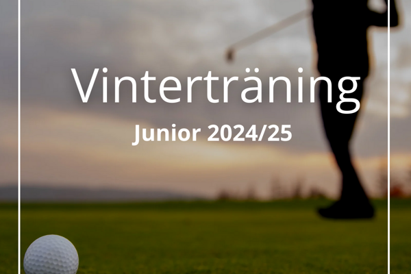 Anmäl dig till åtrets vinterträning för junior! 