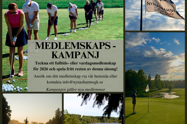 Medlemskaps-kampanj!