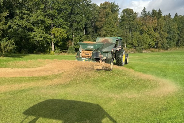 Idag dressar vi fairways