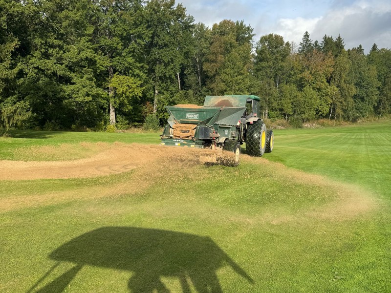Idag dressar vi fairways